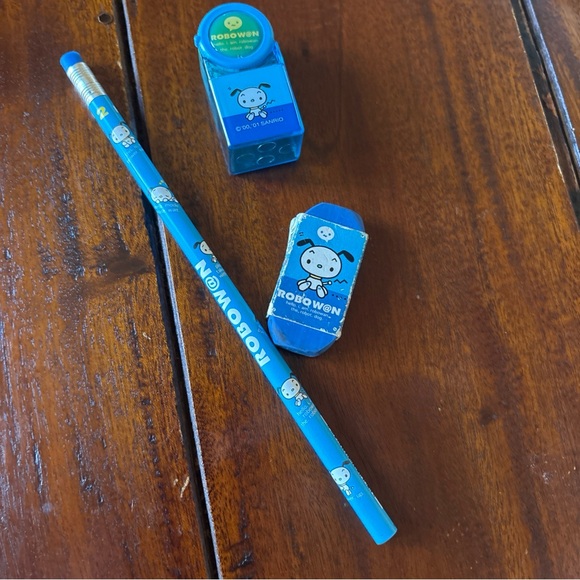 Sanrio | Office | Vintage Sanrio 20 Robowan Lot Pencil Eraser Sharpener ...